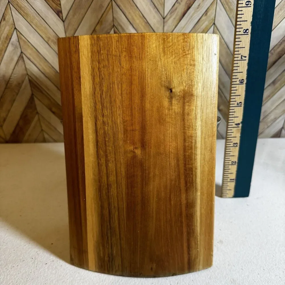 AICOCK Wooden Knife Block with metal kick stand [Item 0018]